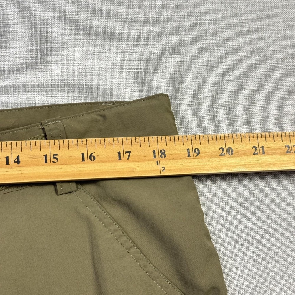 SCOTTeVEST Pants Mens‎ 36x34 Green Chino TEC Travel Nylon Polyester Pockets - Picture 8 of 12
